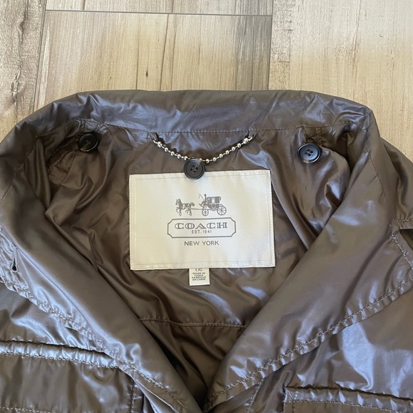 Like New Coach “Getaway” Softshell Jacket Large - Picture 15 of 15